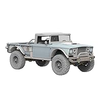 1/8 2.4G RC 4WD All-Metal Off-Road Climbing Pickup Truck Chassis Model, Racing Car Model Halloween Christmas Surprising Gift for Kids (KIT Version)