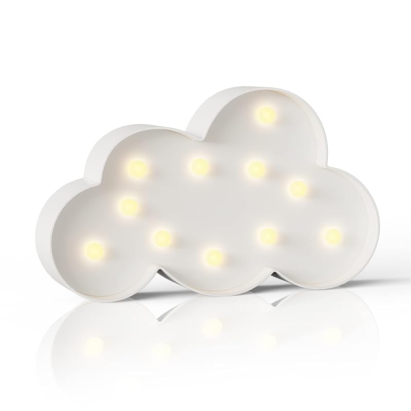 Mua Ganrami White Cloud Decor, Battery Powered Cloud Night Light ...