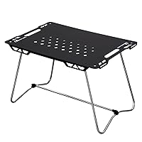 MOON LENCE Camping Table, Multi-Functional, IGT Aluminum Roll Table, Outdoor Activities, Hiking, BBQ, Foldable, Lightweight, Compact, Solo Camping, Infinite Expandable