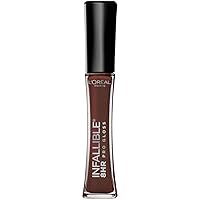 L’Oreal Paris Makeup Infallible 8 Hour Hydrating Lip Gloss, Truffle, 0.21 Fl Oz