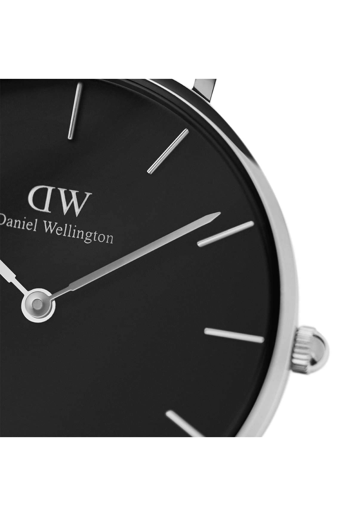 Daniel Wellington Petite Bristol Silver Watch, 32mm, Leather, for Men and Women