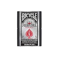 Bicycle Prestige Dura-Flex 100% Plastic Playing Cards - 1 Deck