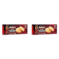 Walker's Shortbread Highlanders, Pure Butter Shortbread Cookies, 4.7 Oz Box (Pack of 2)
