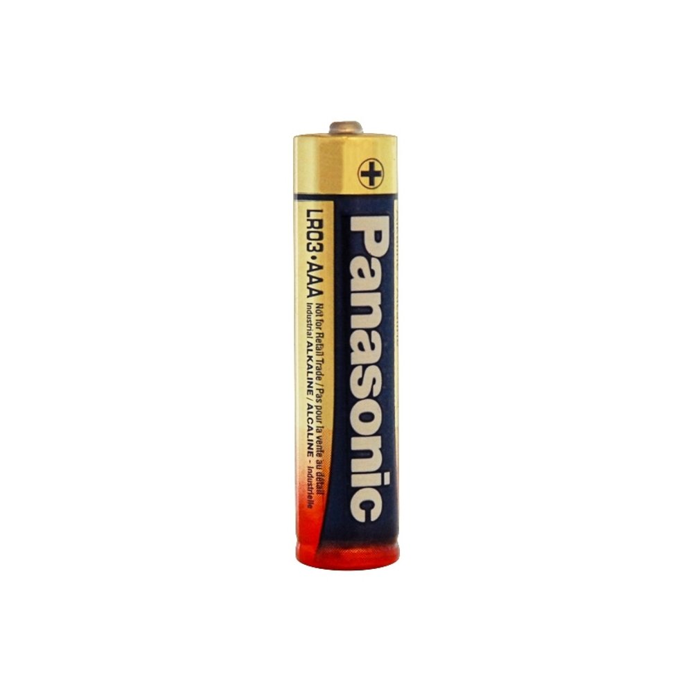 24 Pack Panasonic - AAA - Alkaline Battery - Industrial Grade - Bulk Pack