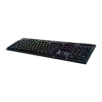 Logitech G G915 LIGHTSPEED Wireless RGB Mechanical Gaming Keyboard (GL Tactile) (Renewed)