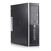 HP Elite 8100 Desktop Computer PC - Intel Core i5 3.2-GHz, 8GB RAM, 500GB Hard Drive, DVD, Keyboard, Mouse, USB WiFi Adapter (300Mbps), Windows 10 (Renewed)