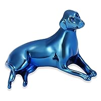 Perfect Memorials Memorial Urn 316 Stainless Steel Dog Figurine Cremation Urn (Can be Engraved)