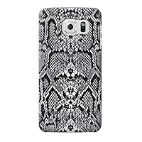R2855 White Rattle Snake Skin Graphic Printed Case Cover for Samsung Galaxy S6 Edge Plus