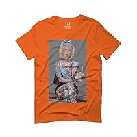 Marilyn Monroe Inked Tattoed Cool Graphic Hipster Summer pin up Girl Chicano for Men T Shirt