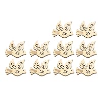 Birds for Crafts 10pcs Unfinished Wooden Peace Dove Cutout Shapes Natural Blank Wooden Pieces Craft Embellishments for Painting DIY Crafts Wedding Party Home Decorations