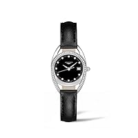 Longines Equestrian Collection Arche Quartz Diamond Black Dial Ladies Watch L6.136.0.57.0