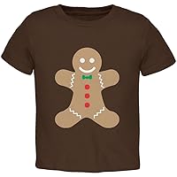 Old Glory Gingerbread Man Brown Toddler T-Shirt