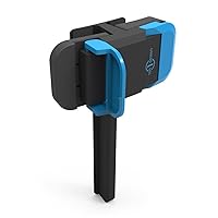 Ten One Design Mountie Side Smartphone Mount Adapter/Laptop Mobile connect cellphone holder for MacBook (Blue)