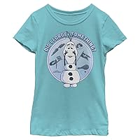 Disney Frozen 2 Olaf Did I Forget Something Portrait Girls Standard T-Shirt