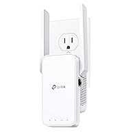 AC750 WiFi Extender(RE215), Covers Up to 1500 Sq.ft and 20 Devices, Dual Band Wireless Repeater for Home, Internet Signal Booster with Ethernet Port