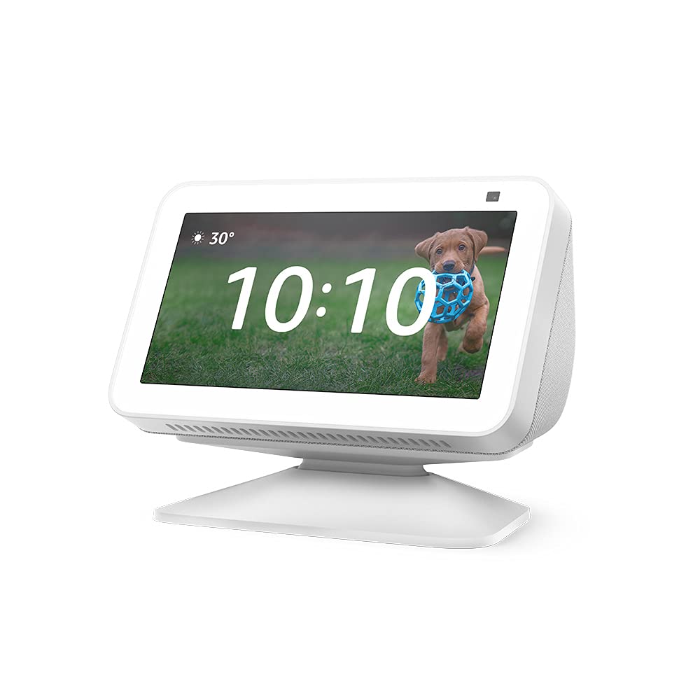 Echo Show 5 (2nd Gen) Adjustable Stand | Glacier White