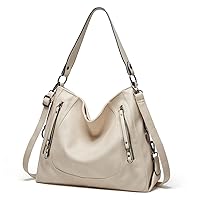 Hobo Purses and Handbags for Women Shoulder Bag Large PU Leather Crossbody Bags Tote