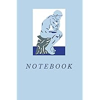journal: blue hues notebook perfect for everyday and everywhere use
