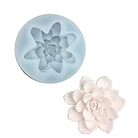 Soap Molds Craft Moulds Soap Moulds Hand-Making Supplies Succulent Shaped Silicone Material for Hand-Making Succulent Flower Mold