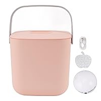 Countertop Dishwasher, 18W Portable Dishwasher with 5L Built in Water Tank, Turbine Mini Washing Machine for Home, Business, Travel, College Room, RV (Pink)