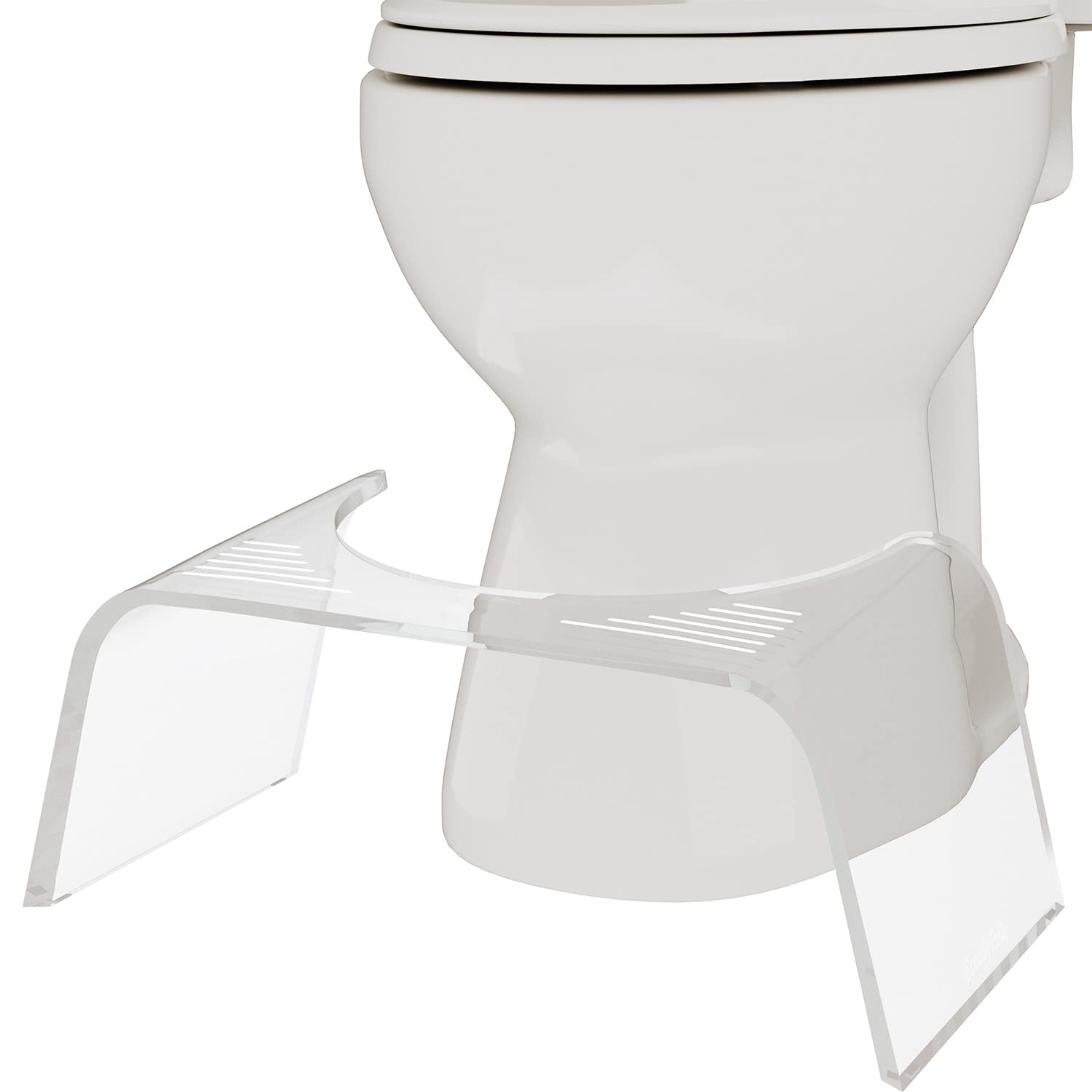 Squatty Potty Ghost Acrylic Toilet Stool, 7