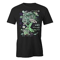 Bones Coffee Company T Shirts Mint Invaders Tee for Women & Men Black Cotton T Shirt