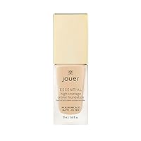 Jouer Essential High Coverage Crème Foundation - Available in 50 Shades for All Skin Tones - Healthy Ingredients - Paraben, Gluten & Cruelty Free - Vegan Friendly