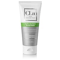 CLn® BodyWash –Non-Drying Body Wash Preserved with Sodium Hypochlorite, For Compromised Skin Prone to Eczema, Dermatitis, Rash & Hidradenitis Suppurativa, Fragrance-Free & Paraben-Free, 3 fl oz