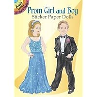Prom Girl and Boy Sticker Paper Dolls (Dover Little Activity Books: Fashion)
