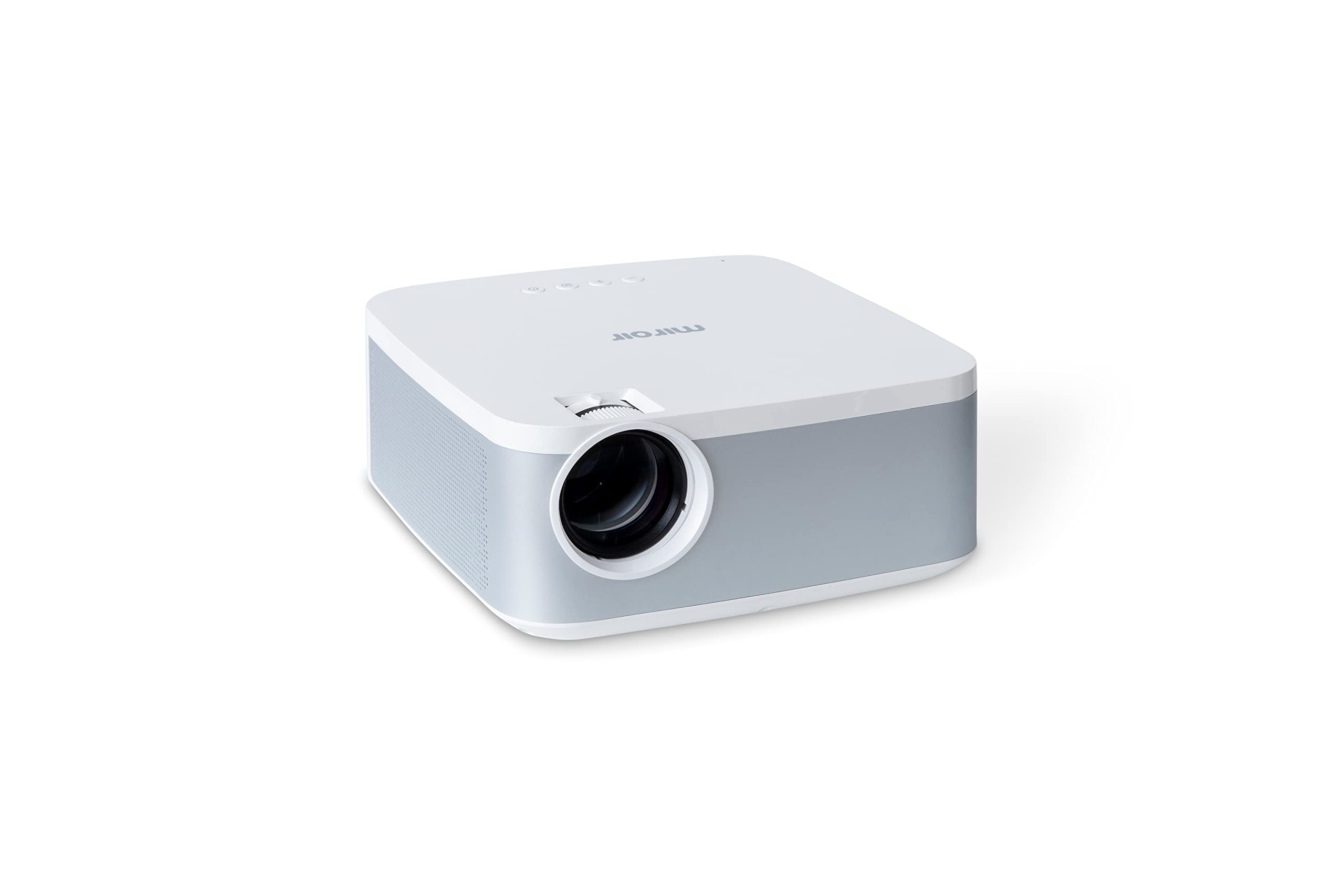 Miroir L500S 1080p Smart Streaming Mini Projector, 90-Inch Screen, Movie Projector, 5G WIFI and Bluetooth