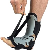 DR BEST Plantar Fasciitis Night Splint For Pain Relief / Adjustable Sleep Support, Treatment Relieves Plantar Fascitis, Heel Spurs, Achilles Tendonitis by DME-Direct