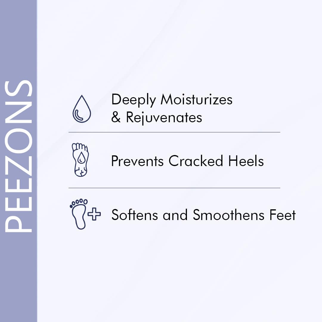 PEEZONS Foot Crack Cream Extra Moisture For All Type Of Skin - 50 ML (Pack Of 2)
