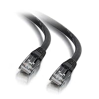 C2G Legrand Cat6 Ethernet Cable, Snagless Unshielded Cat6 Patch Cable, 5 Foot Snagless UTP Ethernet Cable, Black Ethernet Network Patch Cable, 1 Count, C2G 31342