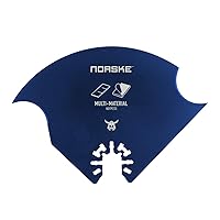 Norske Tools NOTP233 Multi-Material Oscillating Multi Tool Accessory Blade for Ashphalt Shingles, Thin PVC Floors, Carpet & Padding, Roofing Fabric and Foam Insulation