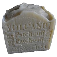 All Natural Volcanic Ash Natural 7+ oz Bar Soap with Patchouli Handmade