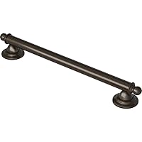 Moen YG2224ORB Brantford Safety 24-Inch Stainless Steel Traditional Bathroom Grab Bar, 24 Inch, Oil-Rubbed Bronze