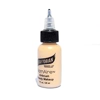 GlamAire Airbrush Makeup by Graftobian - High Definition Airbrush Foundation, Professional Formula for Long-Lasting Wear, For Makeup Artists and Beauty Aficionados, Made in USA, Sweetheart (N)