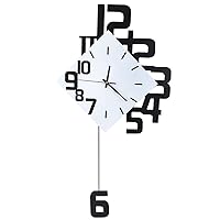 Digital Clock Pendulum Clock,Wall Clock,Nordic Style Wrought Iron Wall-mounted Clock,for Bedroom Living Room Office Decor, Wall Clock,Digital Clock Pendulum Clock,Nordic Styclock wall clock wall?