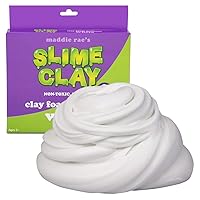 Maddie Rae Slime Clay (20 pk) Non-Toxic, No Mess Clay Foam Formula for  Unique Creamy Butter Effects, Great for Arts & Crafts, Slime Glue Making