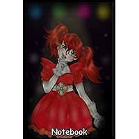 Circus Baby Five Night's At Freddy's Sister Location Notebook: Journal For Writing, 6'' x 9'' inches, 110 Blank Lined Pages, Glossy Finished Soft Cover For Multiple Uses