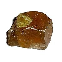 Honey Calcite from Mexico A grade choice pick free formed cluster Raw Natural Rough Crystal Healing Gemstone Collectible Display Specimen Stone 1pc med.