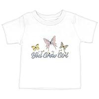 You Grow Girl Baby T-Shirt - Cute Butterfly Lover Apparel - Birthday Present