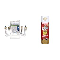 Advion Cockroach Gel Bait, 4 Tubes x 30-Grams, 4 Plunger and 4 Tips & Bengal Gold Roach Spray, Odorless Stain-Free Dry Aerosol Killer Spray