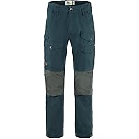 Fjällräven Vidda Pro Ventilated Trousers for Men – Cargo Pockets – Waistband with Loops – Bottom Cuffs Mountain Blue/Basalt 50 (US Mens 33-34) R