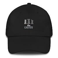 Happy Easter Leopard Bunny Egg Tail Shirt for Women Dad Cap