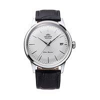 Orient Bambino RA-AC0M Watch Classic Men's with Automatic Hand Winding, Leather Strap, Stainless Steel Case, Analogue Display 38 mm