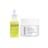 NassifMD Hydro-Screen Hydrating Serum and Soft Focus Hydrating Day Cream Bundle