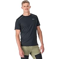RAB Men's Force Tee Lightweight T-Shirt for Hiking, Climbing, & Trail Running