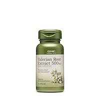 GNC Herbal Plus Valerian Root Extract 500 MG,50 servings