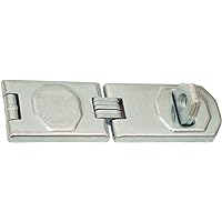 ABUS 110/155 C Concealed Hinge Pin Hasp, 6-1/4 Inch, Silver